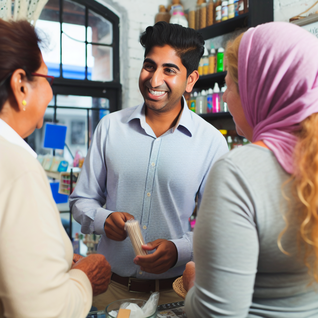 Image dun propriétaire de petite entreprise inter