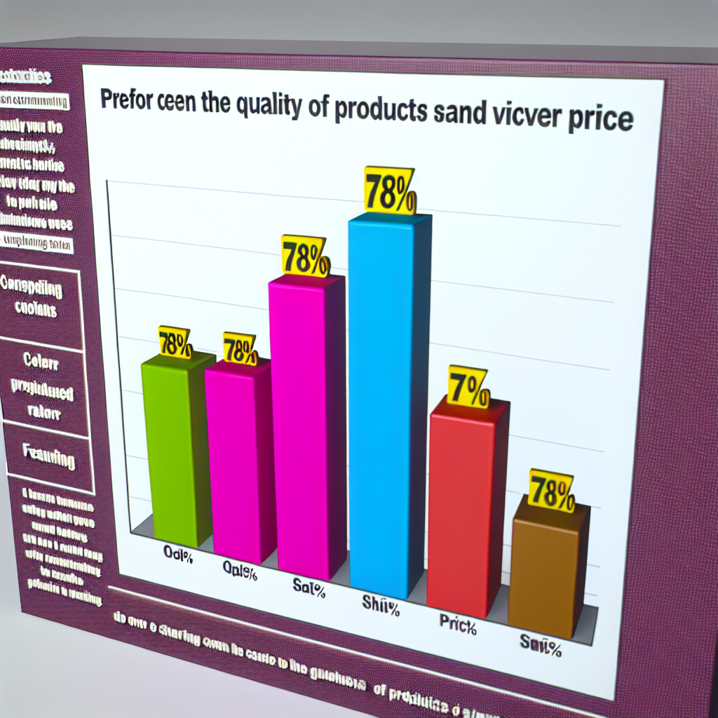 Un graphique montrant que 78 % des consommateurs p